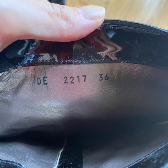 NWT Bruno Magli Patent Leather Boots Size 6 - Picture 6 of 12